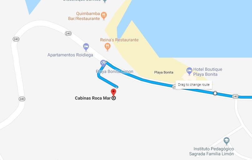 利蒙港 Roca Mar Playa Bonita酒店 外观 照片